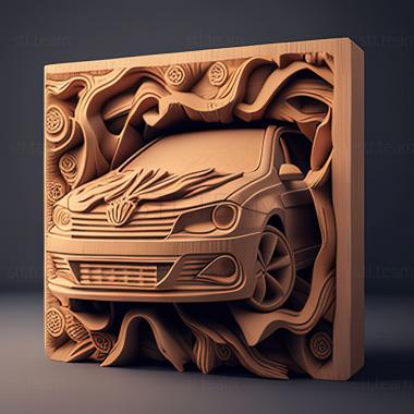 3D модель VW Jetta (STL)